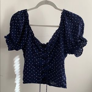 Milkmaid blouse